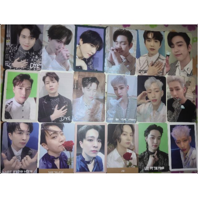 ขายถูกการ์ดGOT7-DYEพร้อมส่ง