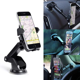 ที่จับมือถือ 2 in 1 เอนกประสงค์ ในรถยนต์ Car Phone Holder ยืดและหมุนได้ 360 องศา YQ- XP039