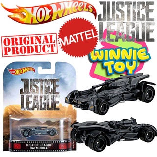 hot wheels  แท้ ถูก justice League batmobile แบ๊ทโมบิล dwj80-k718