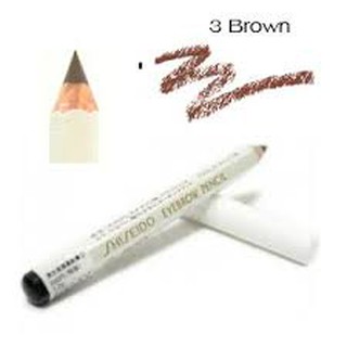 SHISEIDO Eyebrow Pencil # 3 Brown (ขนาดปกติ) ดินสอเขียนคิ้วสีน้ำตาลอ่อน