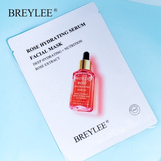 Breylee แผ่นมาส์กหน้าไวท์เทนนิ่งลดริ้วรอยให้ความชุ่มชื้น 1 ชิ้น