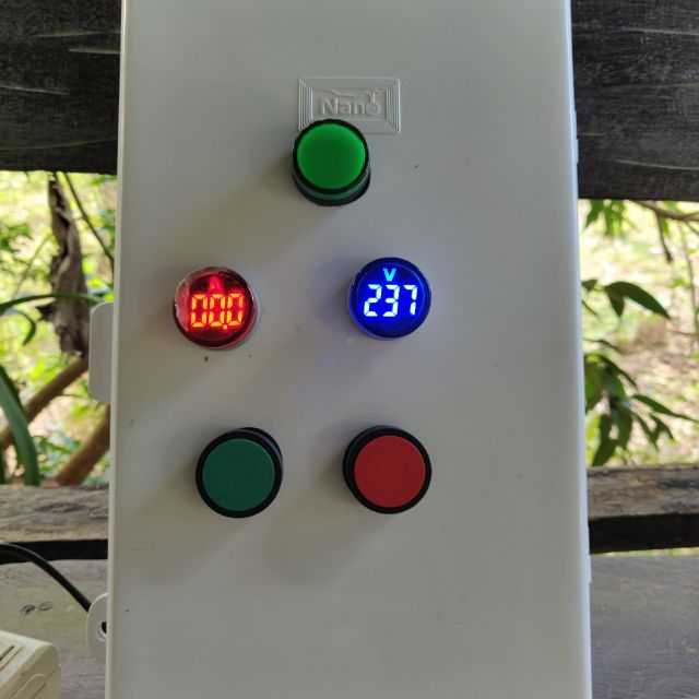 ตู้คอลโทรลมอเตอร์ 3hp 1P  ตู้กันน้ำ มิสซู