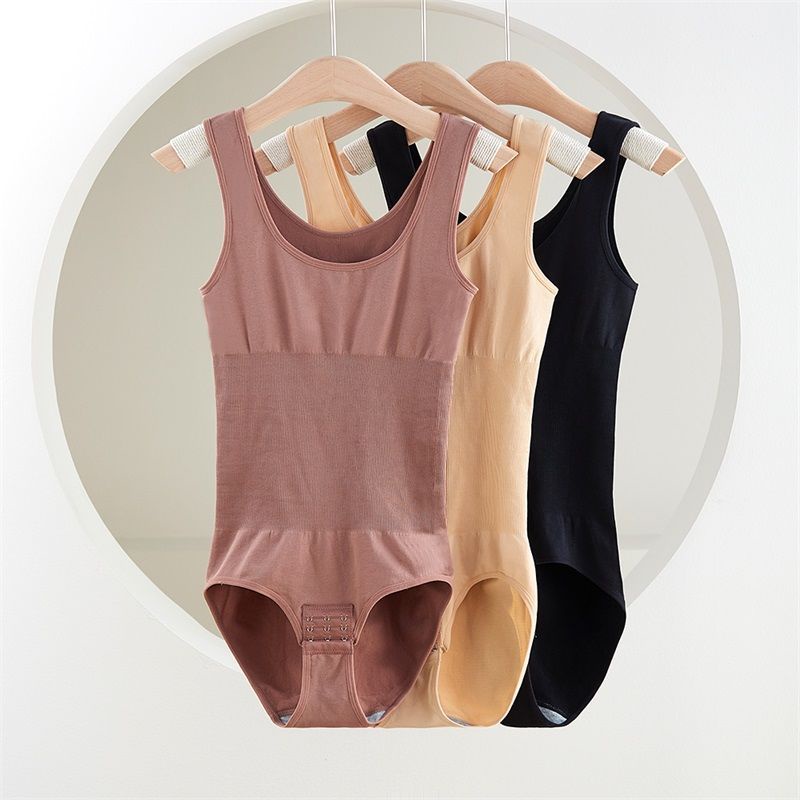 One- Piece Body Shaper, One- Piece Body Shaper, Strong Abdomen Narrowing, ขนาดใหญ่, Hip-Lifting Body-Shaper ชุดชั้นในผู้หญิง, กางเกงหน้าท้องหลังคลอด, รัดตัวหน้าท้องขนาดเล็ก