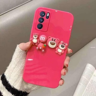 เคส-For OPPO A54 A74 A94 A15 A93 Reno 5 Reno 4 A53 A31 A12 A73 A92 A52 F7 A91 A5 2020 Reno 2f F11 pro A7 A73 Reno 2 A3S F9 F7 F5 A5S A9 2020 3D Toys Camera Protect|JC