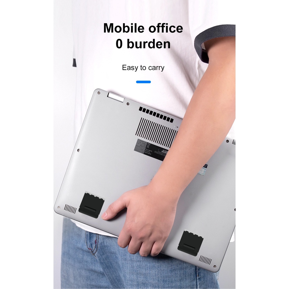 Laptop cooling rack multifunctional folding and elevated desktop ...