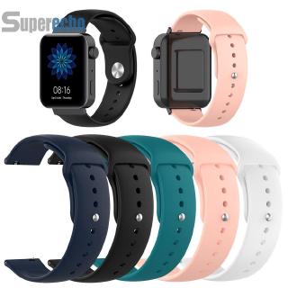 sup 5 colors18mm Watch Band Watchband Wristband Silicone Quick Release Wrist Strap Bracelet Replacement for Xiaomi Watch