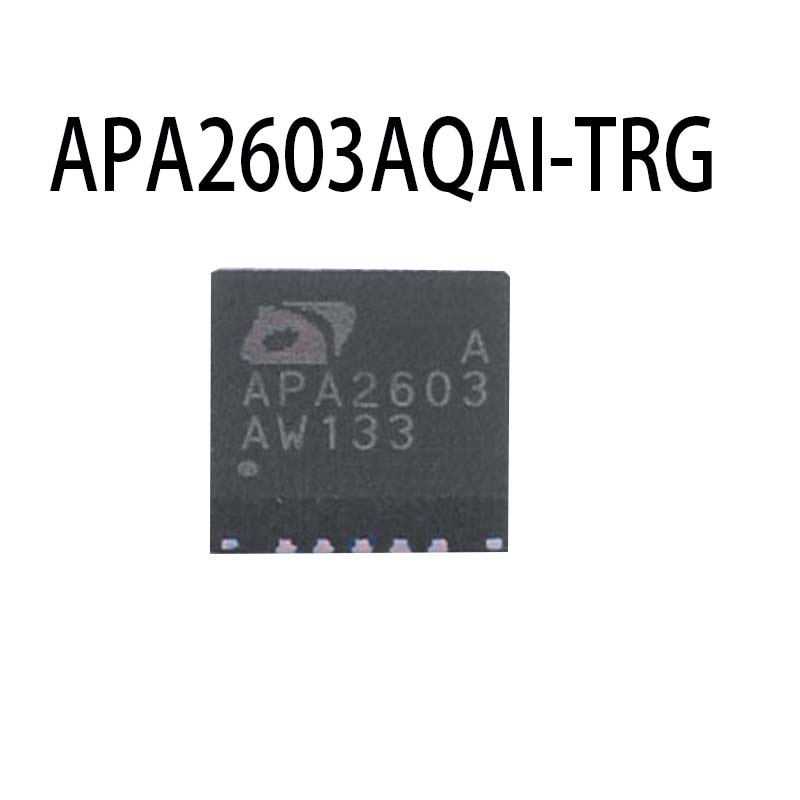เพาเวอร์แอมป์เสียง 5 ชิ้น รุ่น: PA2603AQAI-TRG APA2603AQAI-TRG ANPEC Package: QFN4x4-20A PA2603AQAI