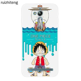 เคสโทรศัพท์มือถือลายการ์ตูนลูฟี่สําหรับ Asus Zenfone 5 Go Zb 500 kl Live L 1 L 2 Lite Zb 501 kl 4 Max 2018