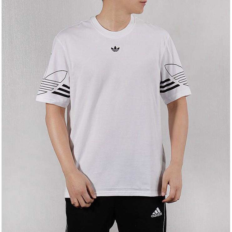 adidas original mens tshirt Black Clover 2019 New tee Short sleeved sportswear