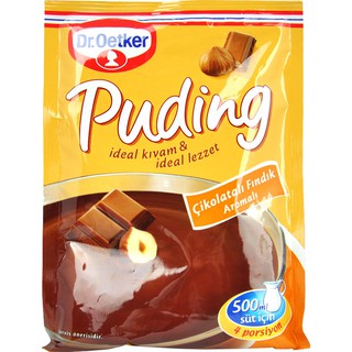 ผงพุดดิ้ง pudding powder รส Chocolate hazelnut ขนาด 102 กรัม สินค้าคุณภาพจากประเทศตุรกี (พร้อมจัดส่ง)