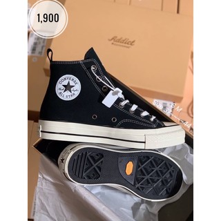 CONVERSE ALL STAR FIRST STRING 1970’ ADDICT HI BLACK