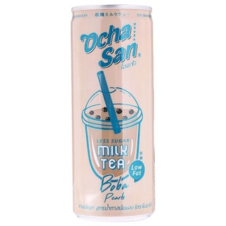 โอฉะซัง ชานมไข่มุกสูตรน้ำตาลน้อยลง Ocha San Milk Tea Less Sugar 230ml