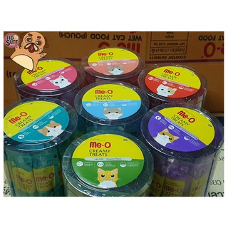 Meo Creamy มีโอแมวเลีย (กระปุก 36 หลอด) (มี 7 รสชาติ)