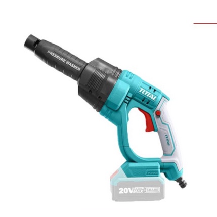 TOTAL TPWLI20084 ปั๊มอัดฉีดแรงดันสูงแบตเตอรี่ไร้สาย 20V พร้อมแบตเตอรี่ 4Ah และแท่นชาร์จ