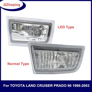 ไฟตัดหมอกด้านหน้าสําหรับ toyota land cruiser prado 90 1996 1997 1998 1999 2000 2001 2002