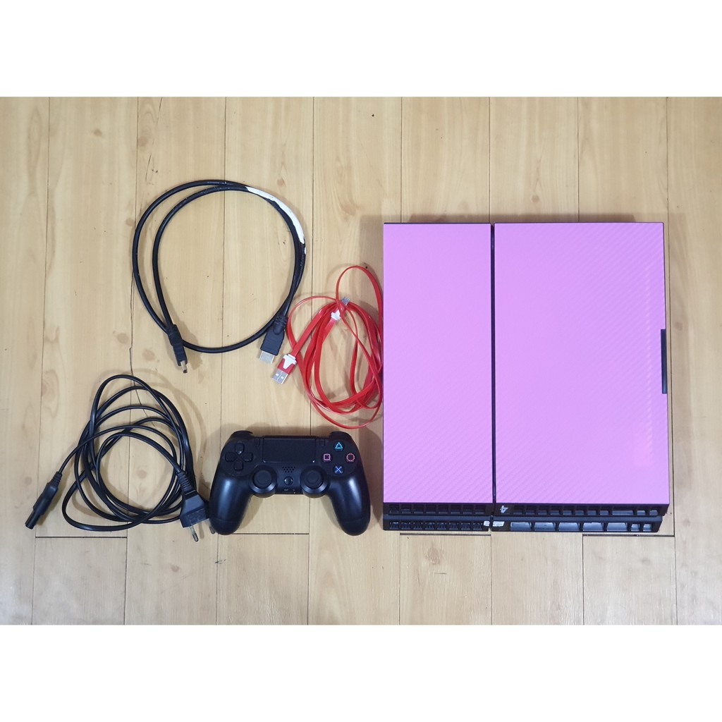 PS4 อ้วน 500 Gb มือสอง+ 1 จอย สีชมภู สวยยย