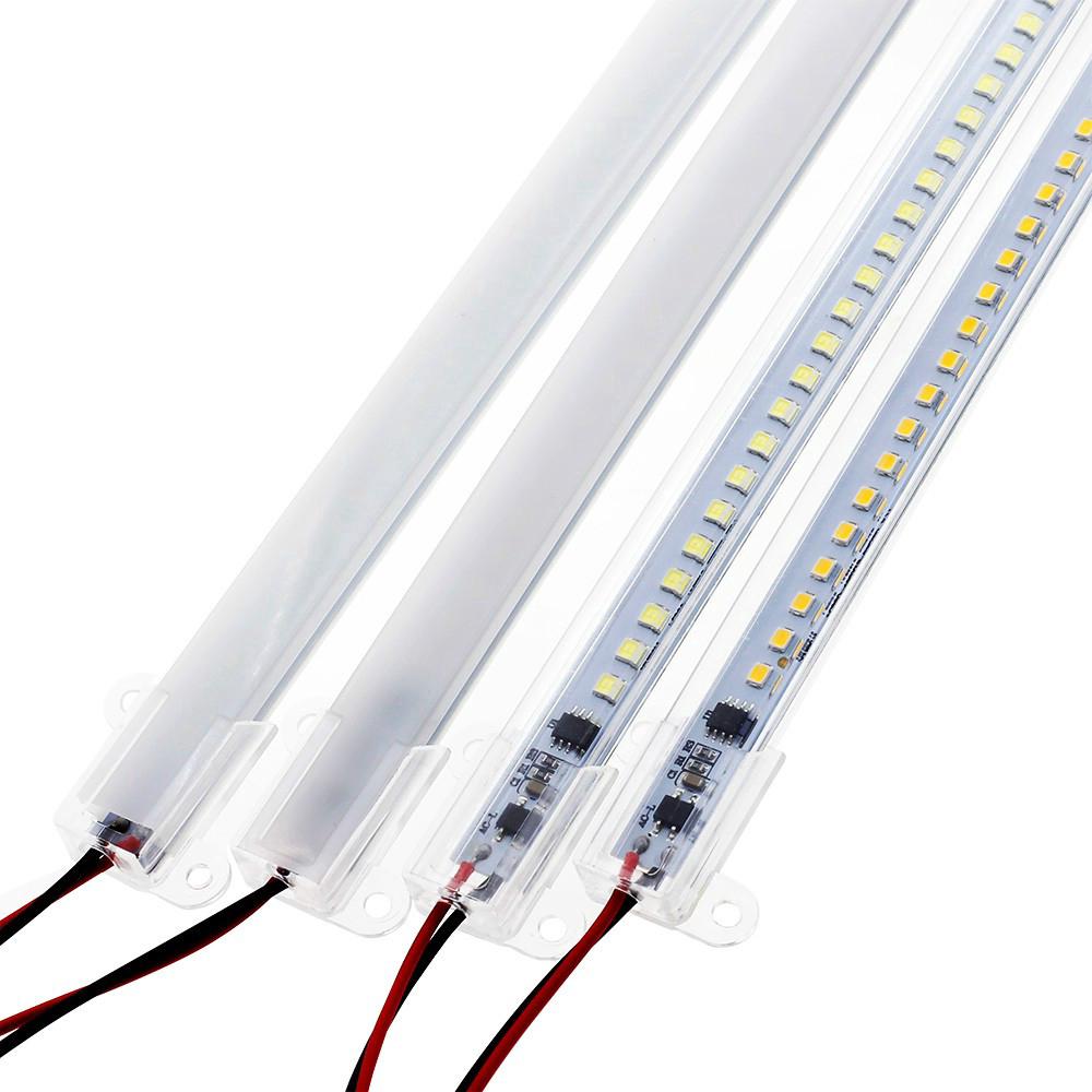 แถบไฟ LED AC220V หลอด LED 50Cm 72LEDs 2835 LED แถบแข็ง5ชิ้น/ล็อต