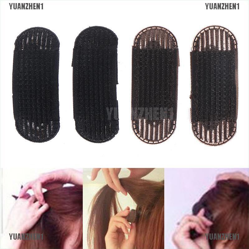 Yuanzhen1 2pcs Bump It Up Volume Hair Insert Clip Back Beehive