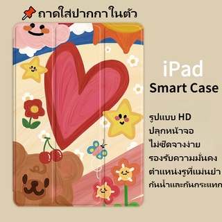 🌙เคส iPad Smart Case เคส iPad10.2gen9/gen7/gen8 Air4/Air5 Air3 gen5/gen6 Air1/2 2020/2021pro11 mini6 เคสไอแพดใส่ปากกาได้