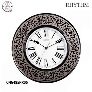 นาฬิกาแขวน RHYTHM CMG485NR06 ขนาดกว้าง 36 ซม. เครื่องเดินเรียบ