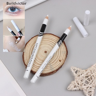 【Buildvictor】 Menow เครื่องสําอาง อายไลน์เนอร์ ดินสอเขียนคิ้ว กันน้ํา สีขาว