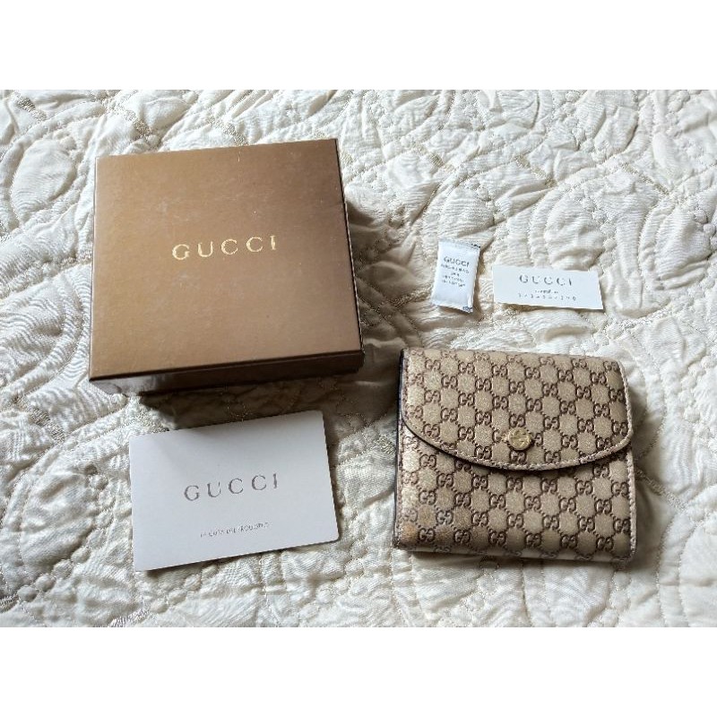 กระเป๋าสตางค์ Gucci ของแท้มือสอง