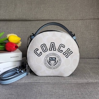 Coach CB870 varsity academy canteen bag shoulder bag circle bag slingbag crossbody