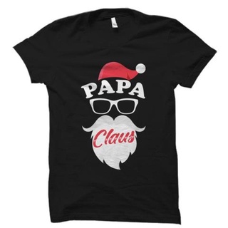 เสื้อยืดโอเวอร์ไซส์Gildan เสื้อท็อปส์ ลาย Papaclaus สําหรับผู้ชาย และผู้หญิงS-3XL