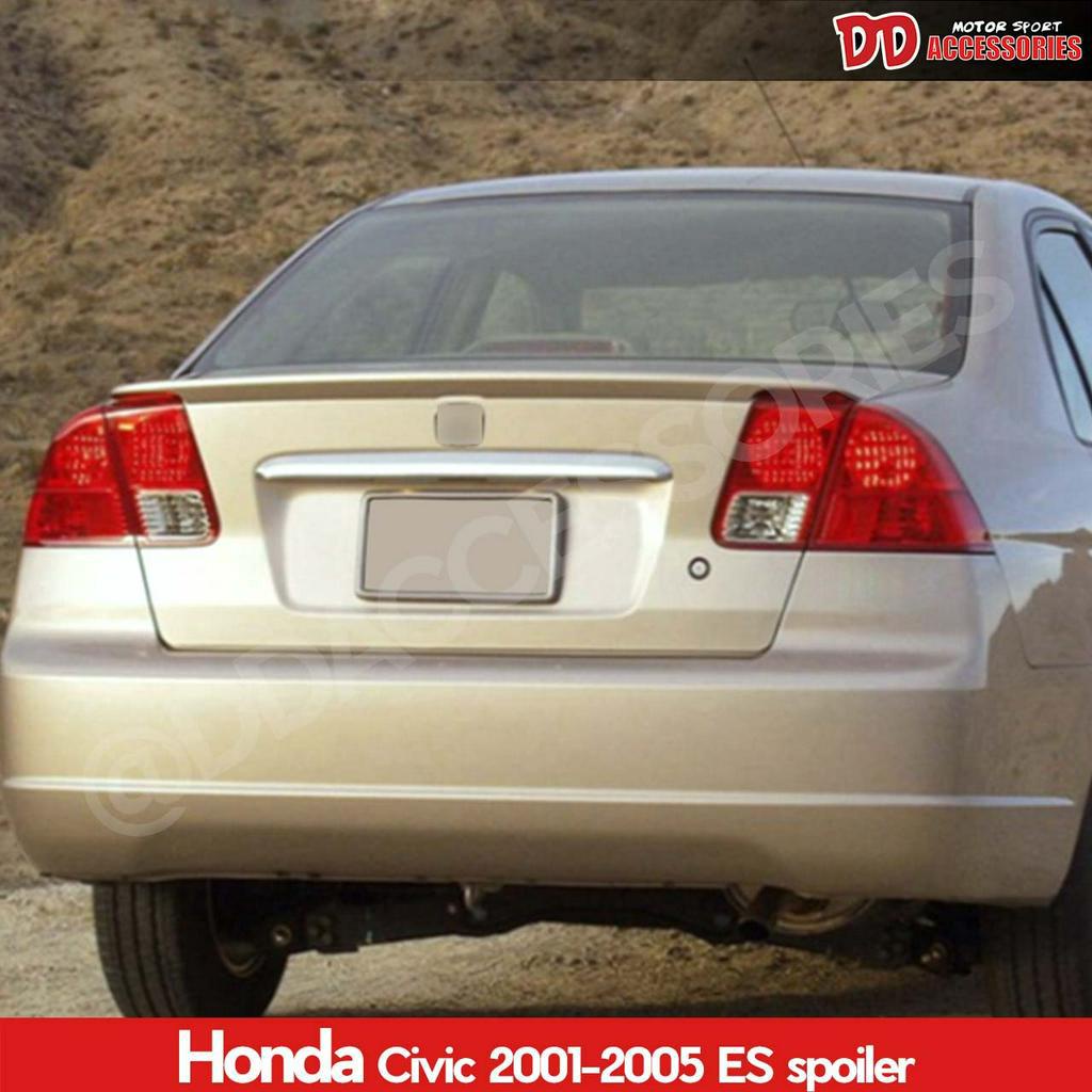 spoiler สปอยเลอร์ สปอยเลอร์หลัง civic 2001 2002 2003 2004 2005 ES ทรงแนบ ไม่ทำสี ราคาพิเศษ!!!