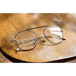 กรอบแว่นตา Titanium (pure titanium) Handmade frame Japan สวยแข็งแรง น้ำหนักเบา