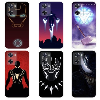 เคส ออปโป้ Oppo A57 A77 4G Case การ์ตูน Marvel เคสซิลิโคน Soft TPU โทรศัพท์มือถือ Back เคส