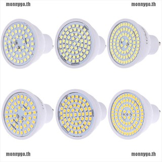 【monnygo】หลอดไฟสปอตไลท์ Led GU10 48 60 80LED 2835 SMD สว่างมาก