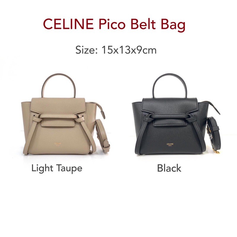 New Celine belt bag pico size