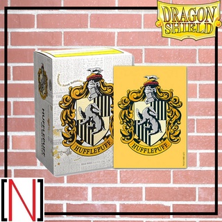 [Sleeve][ซองใส่การ์ด] Dragonshield - Art Brushed Hufflepuff Harry Potter [Dragon shield][MTG][FFTCG][Summoner][Pokemon]