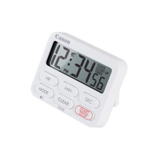 CT-50 สีขาว นาฬิกาจับเวลา (นาฬิกานับเวลาถอยหลัง) Canon ของแท้ ของใหม่ ประกันศูนย