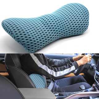 【บลูไดมอนด์】Breathable Memory Cotton Physiotherapy Lumbar Pillow Waist For Car Seat Back Pain Support Cushion Bed Sofa O