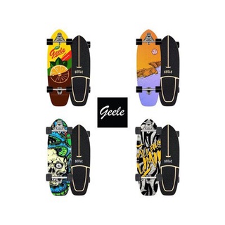 (Stock อยู่ไทย) surfskate เซิร์ฟสเก็ต รุ่น Surf Skateboard Geele CX4 สเก็ตบอร์ด skateboard เซิร์ฟสเก็ตสำหรับผู้เริ่มต้น ราคาถูกที่สุด!! (สุ่มลายที่ได้รับ)