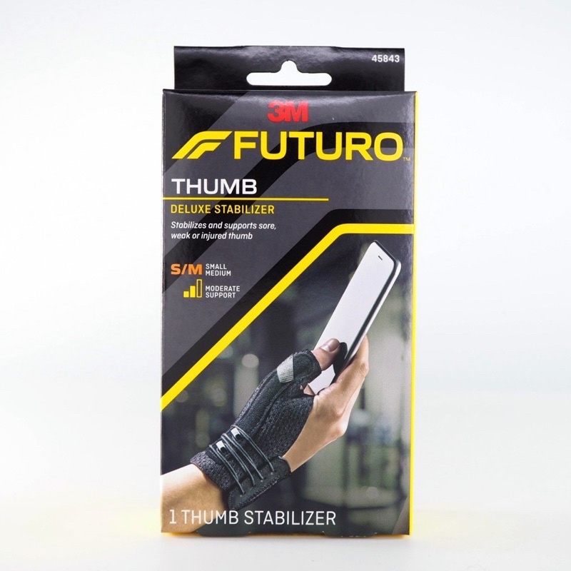 Futuro thumb นิ้วหัวแม่มือ พยุงนิ้วหัวแม่มือ Size S/M และ L/XL