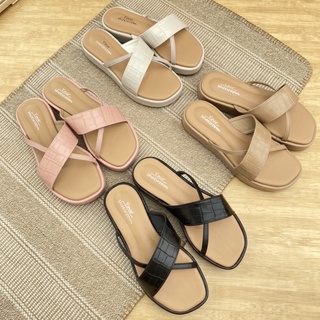 Muffin sandals รองเท้าส้นตึก สูง1นิ้ว ทักมาเช็คสต๊อกก่อนสั่งน้ส