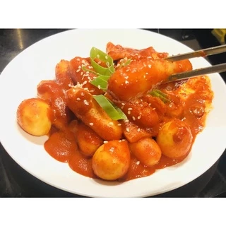 แป้งต๊อกบกกีสอดไส้ชีส แป้งต๊อกไส้ชีส นำเข้าจากเกาหลี (Tteok-bokki) 🇰🇷 ซอสต๊อกบกกีโฮมเมด