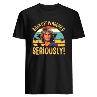 เสื้อยืด มีฮู้ด ลาย DMN Back Off Warchild Seriously Point Break สีดําS-5XL