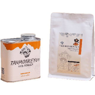 Tanmonkey Coffee Signature 01 เมล็ดกาแฟคั่วปางขอน