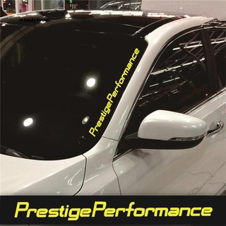 WDTE_Prestige Performance Letter Reflective Car Truck SUV Laptop Sticker Decal Decor