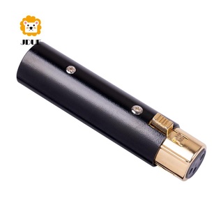 Xlr 3 Pin Female To Xlr 3 Pin Male อะแดปเตอร์อินเตอร์เฟสเสียงพร้อมส่ง COD