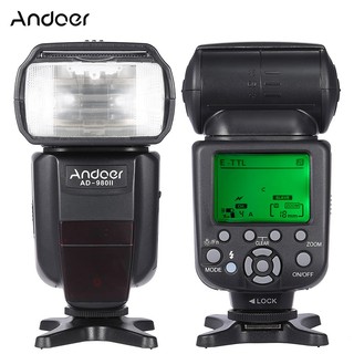 Andoer Ad - 980 Ii E - Ttl Hss 1 / 8000 S S Slave Gn 58 Speedlite Canon 5d อุปกรณ์เสริมกล้อง