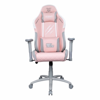 SB Design Square Nubwo X เก้าอี้เล่นเกม Gaming Chair รุ่น NBCH-X112  Pink+Grey (53x57.5x137.5 ซม.)