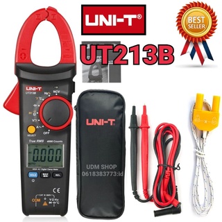 คลิปแอมป์ UNI-T UT213B Digital Clamp multimeter digital แคล้มป์แอมป์ มัลติมิเตอร์ดิจิตอล มิเตอร์วัดไฟ