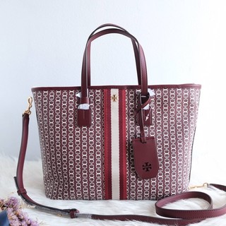 Tory burch style 53304 gemini link canvas small tote