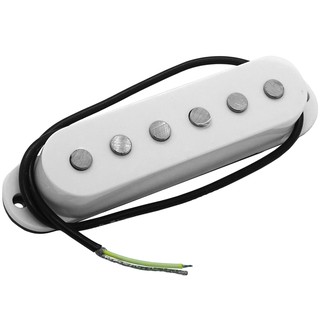 Belcat Alnico Single Coil Pickup (Middle Position, Alnico, สีขาว) รุ่น BS-06A-M-WH