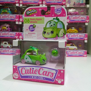 SHOPKINS Cutie Diecast Car #08 Peely Apple Wheel